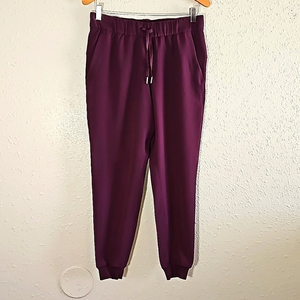 Lululemon Burgundy Jogger